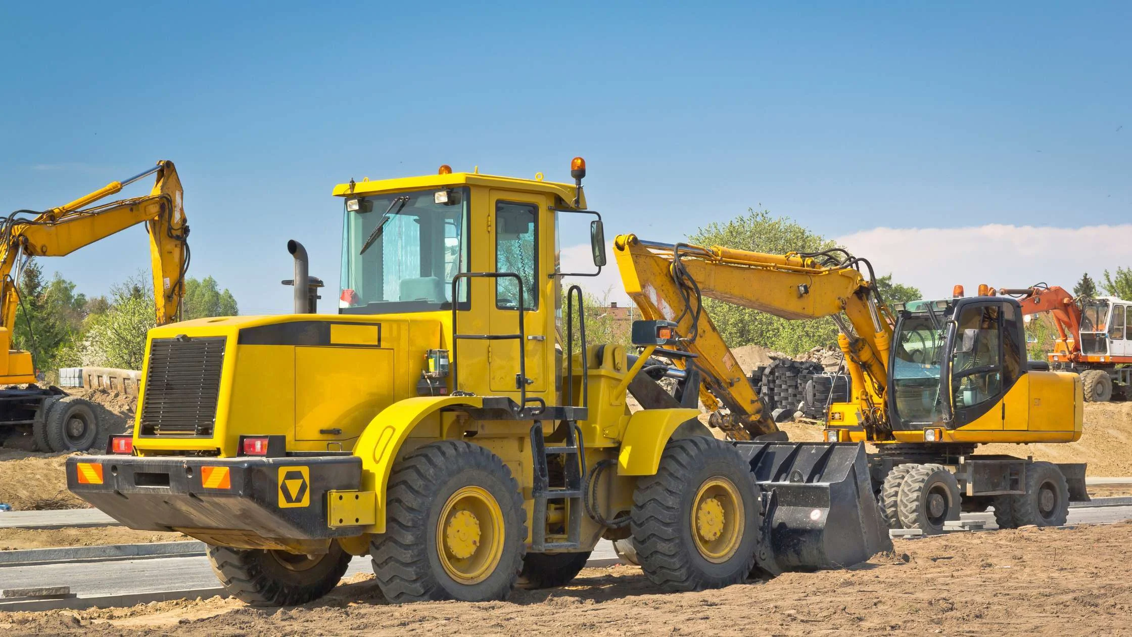 types of construction vehicles